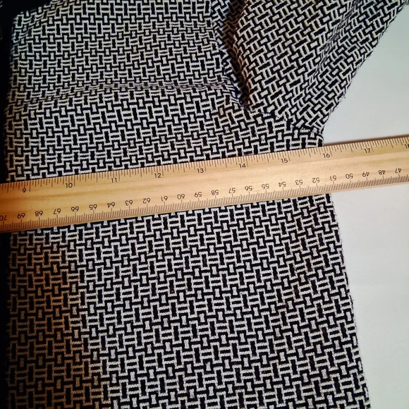 Maeve By Anthropologie Plunging Polo Cardigan Black and White Size‎ XS - Picture 6 of 11